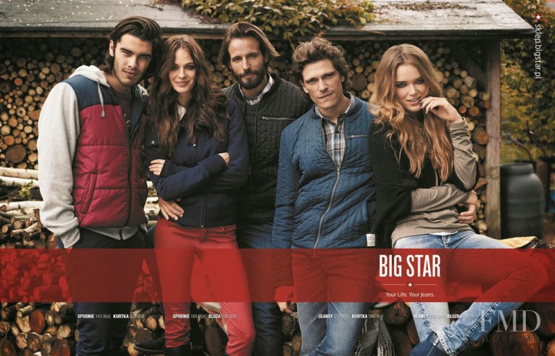 Zosia Nowak featured in  the Big Star advertisement for Autumn/Winter 2013