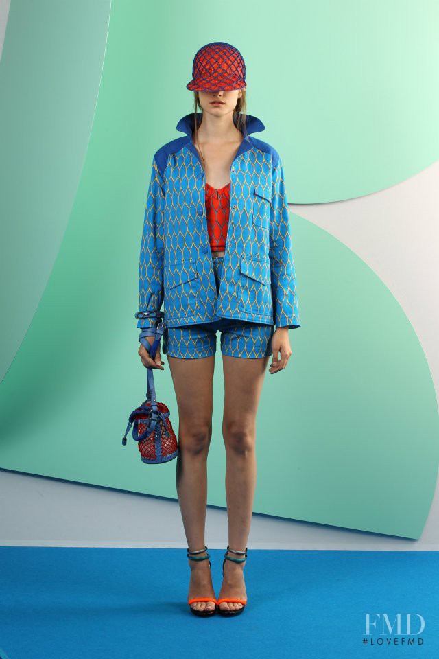 Martyna Frankow featured in  the Kenzo fashion show for Spring 2012