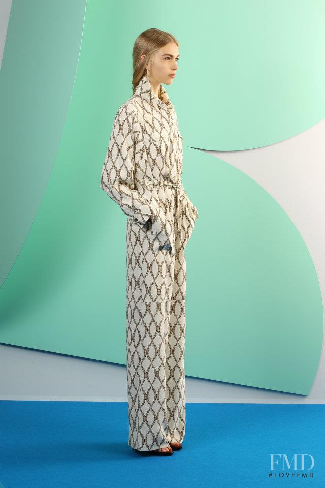 Amanda Nimmo featured in  the Kenzo fashion show for Spring 2012
