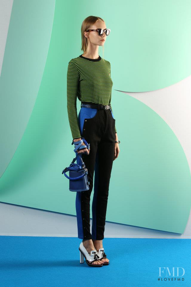 Kristy Kaurova featured in  the Kenzo fashion show for Spring 2012