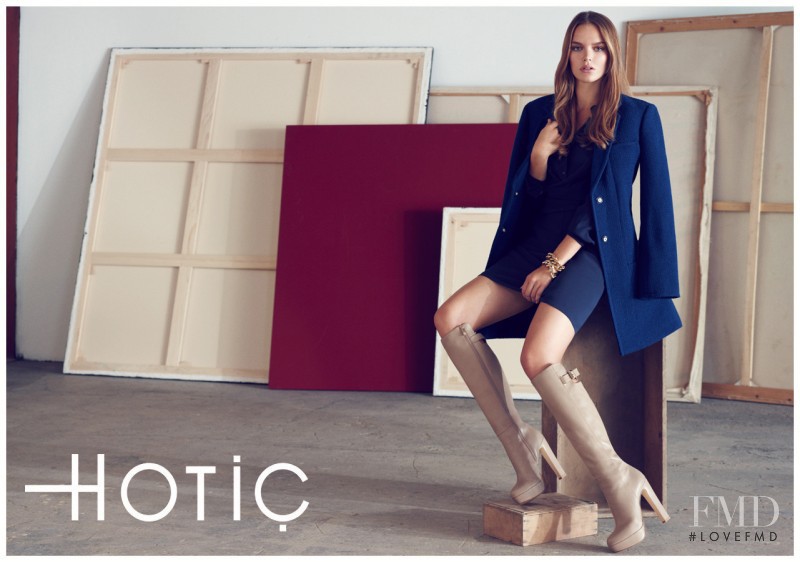 Zosia Nowak featured in  the Hotic advertisement for Autumn/Winter 2012