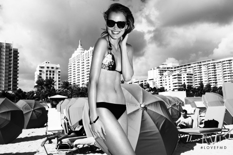 Zosia Nowak featured in  the Reserved Swimwear advertisement for Summer 2013