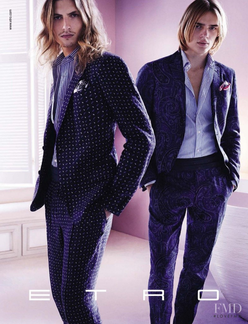 Etro advertisement for Spring/Summer 2013