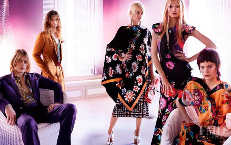 Constance Jablonski featured in  the Etro advertisement for Spring/Summer 2013