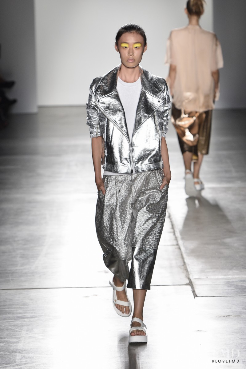 Meng Meng Wei featured in  the Gen Art fashion show for Spring/Summer 2016