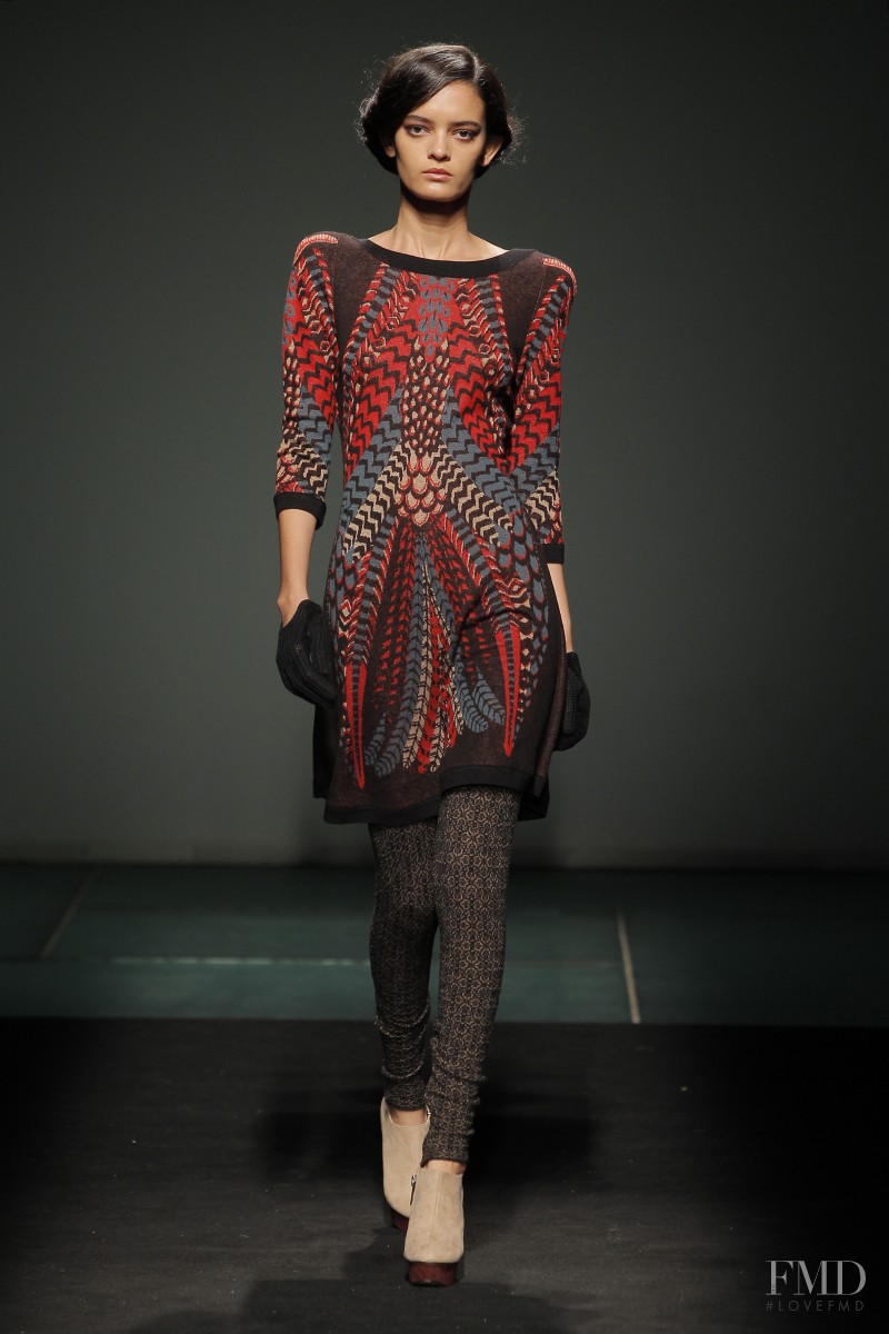 Wanessa Milhomem featured in  the Aldomartins fashion show for Autumn/Winter 2013