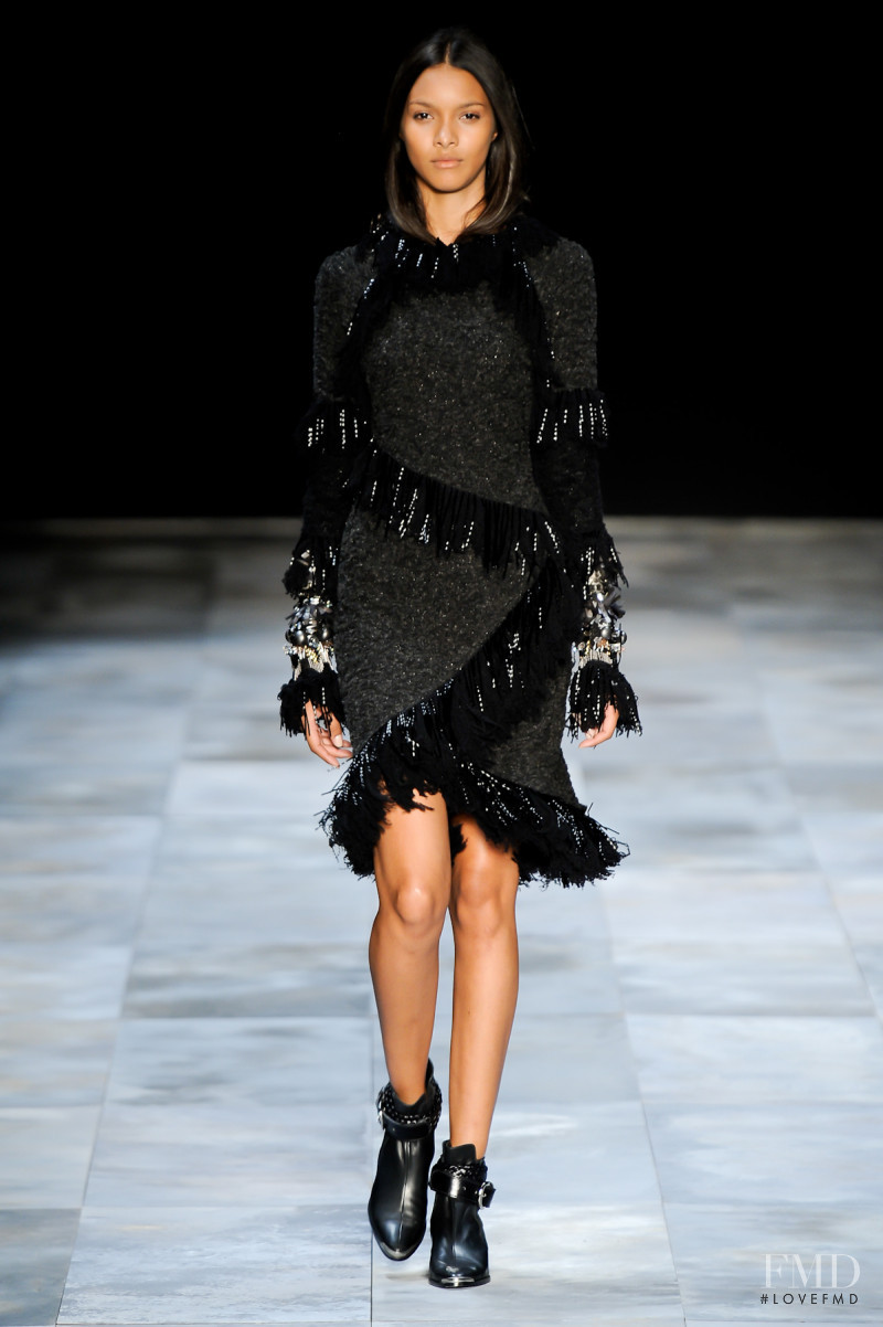 Lais Ribeiro featured in  the Coven fashion show for Autumn/Winter 2011