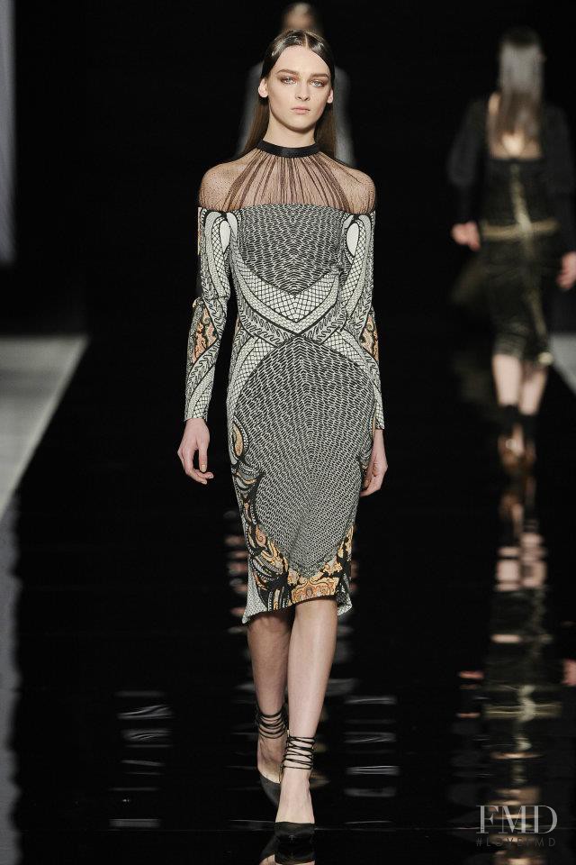 Daga Ziober featured in  the Etro fashion show for Autumn/Winter 2012
