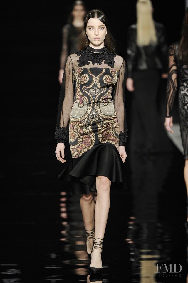 Anna-Maria Nemetz featured in  the Etro fashion show for Autumn/Winter 2012