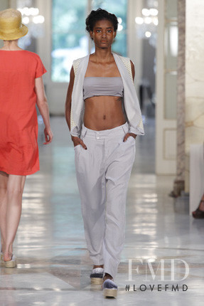 Melodie Monrose featured in  the Who fashion show for Spring/Summer 2013