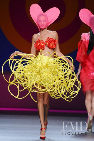 Wanessa Milhomem featured in  the Agatha Ruiz de la Prada fashion show for Spring/Summer 2013