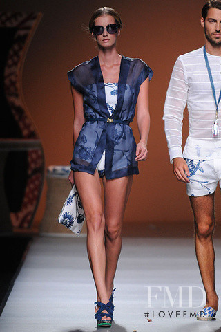 Denisa Dvorakova featured in  the Ion Fiz fashion show for Spring/Summer 2013