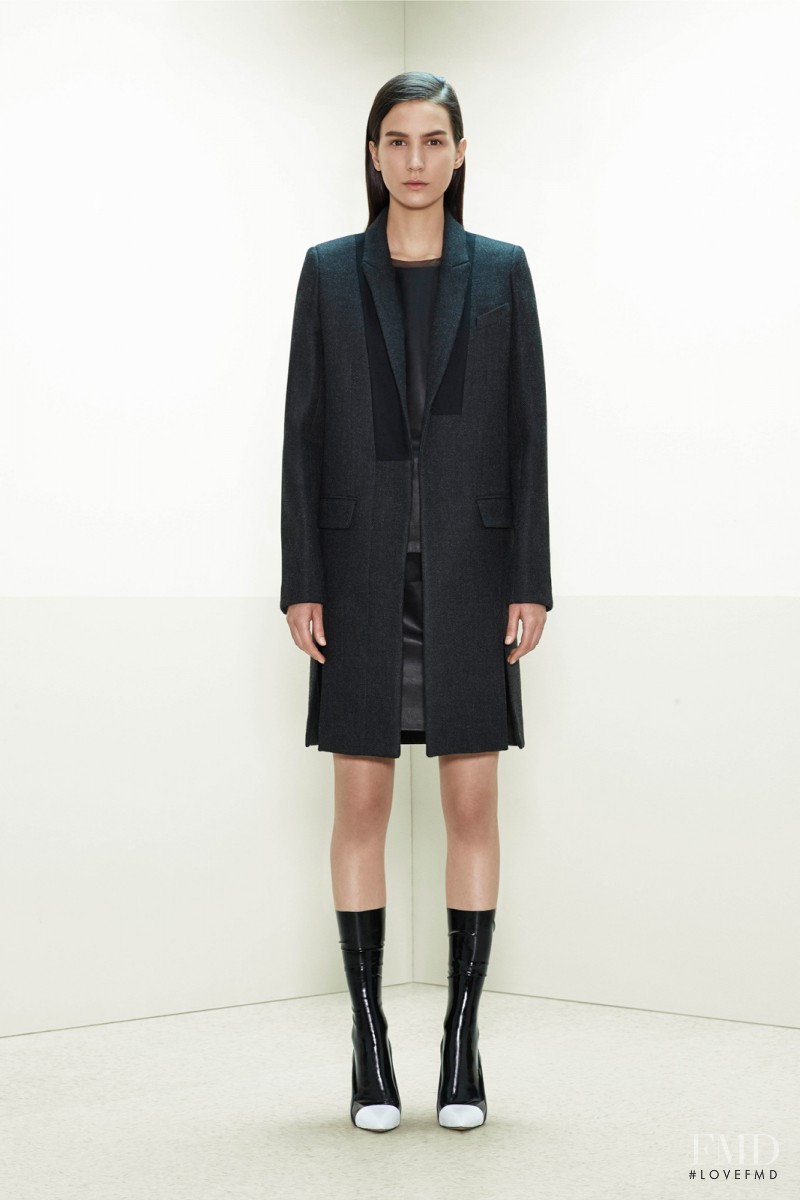 Mijo Mihaljcic featured in  the Prabal Gurung fashion show for Pre-Fall 2014