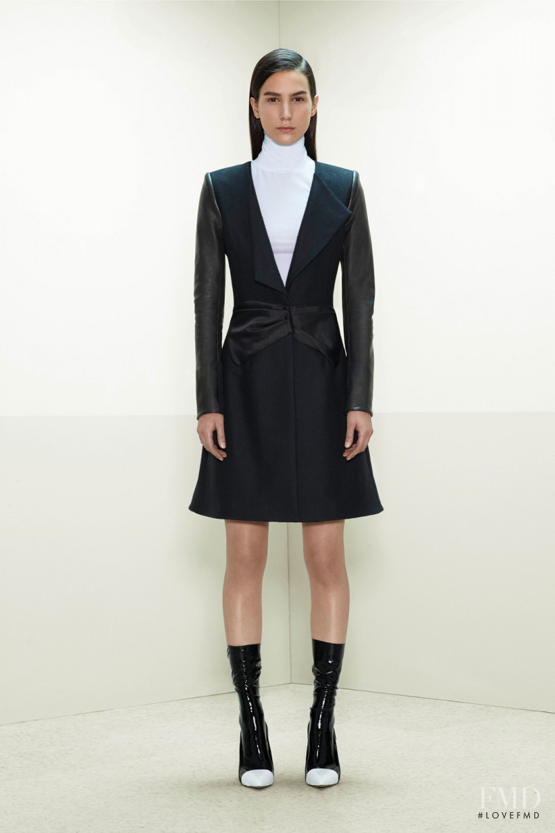 Mijo Mihaljcic featured in  the Prabal Gurung fashion show for Pre-Fall 2014