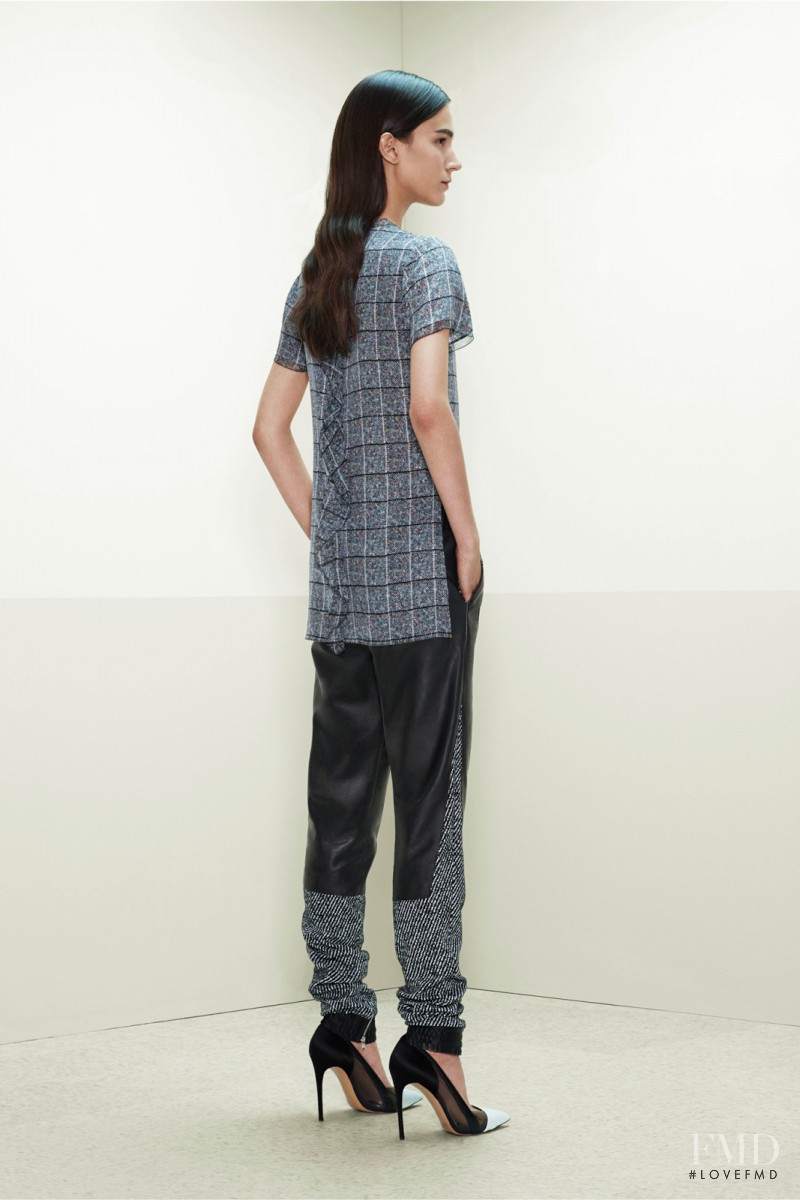Mijo Mihaljcic featured in  the Prabal Gurung fashion show for Pre-Fall 2014