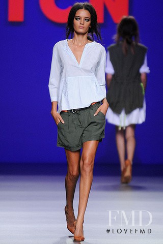 Wanessa Milhomem featured in  the TCN fashion show for Spring/Summer 2013