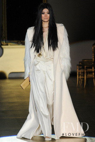 Ming Xi featured in  the Roberto Verino fashion show for Autumn/Winter 2012