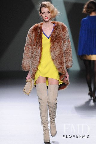 Denisa Dvorakova featured in  the Devota & Lomba fashion show for Autumn/Winter 2012