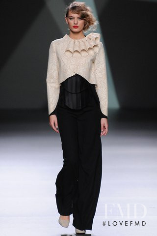 Bregje Heinen featured in  the Devota & Lomba fashion show for Autumn/Winter 2012