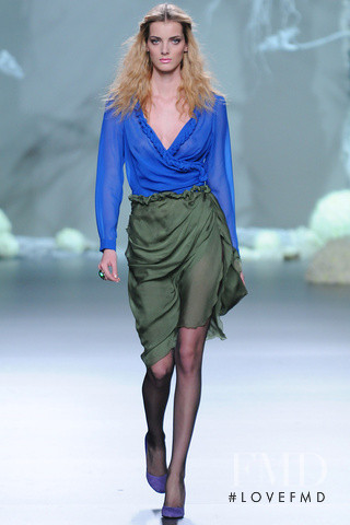 Denisa Dvorakova featured in  the Francis Montesinos fashion show for Autumn/Winter 2012