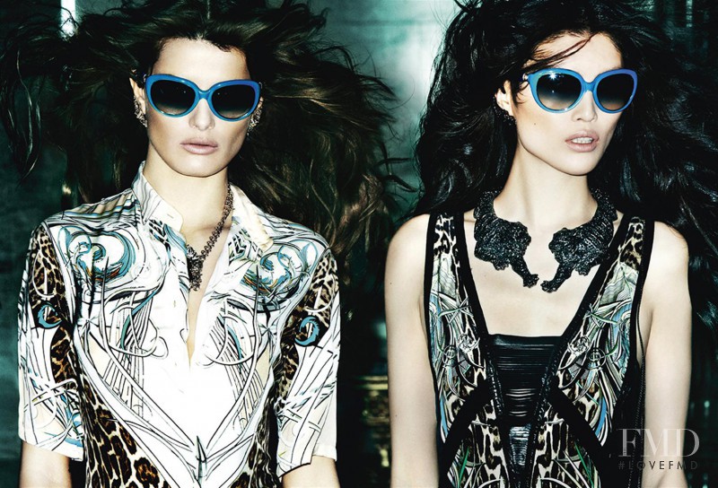 Isabeli Fontana featured in  the Roberto Cavalli advertisement for Spring/Summer 2013