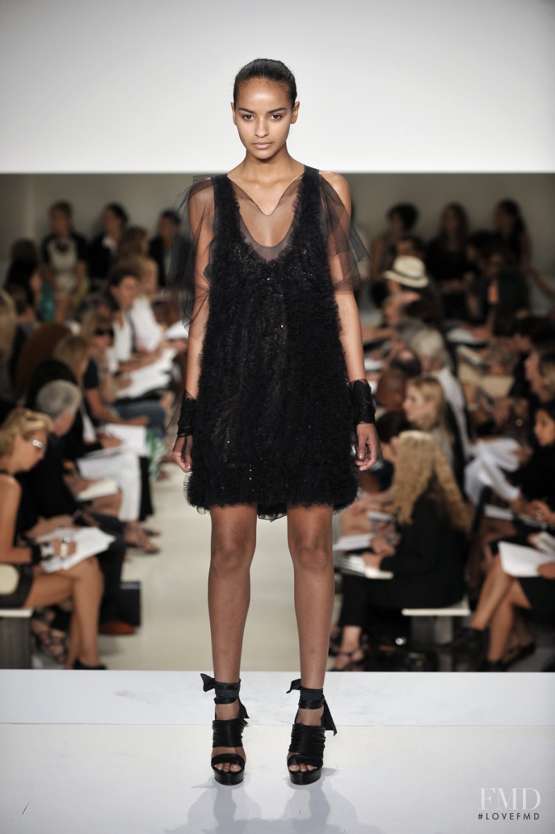 Gracie Carvalho featured in  the Vera Wang fashion show for Spring/Summer 2010