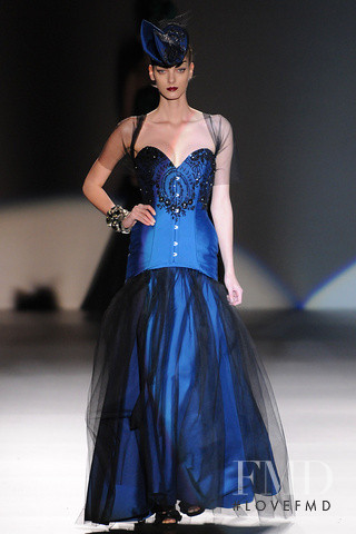 Denisa Dvorakova featured in  the Maya Hansen fashion show for Autumn/Winter 2012