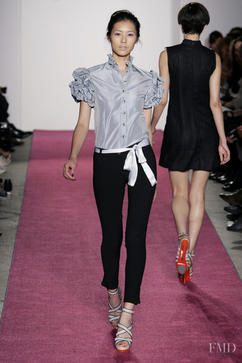 Liu Wen featured in  the Ruffian fashion show for Spring/Summer 2010
