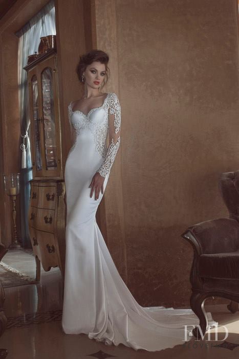 Marianna Eremenko featured in  the Izik Amir catalogue for Autumn/Winter 2014