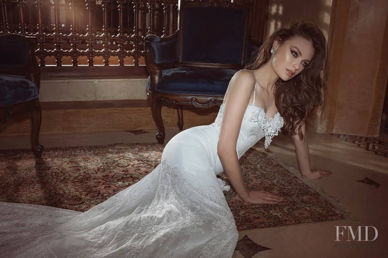 Marianna Eremenko featured in  the Izik Amir catalogue for Autumn/Winter 2014