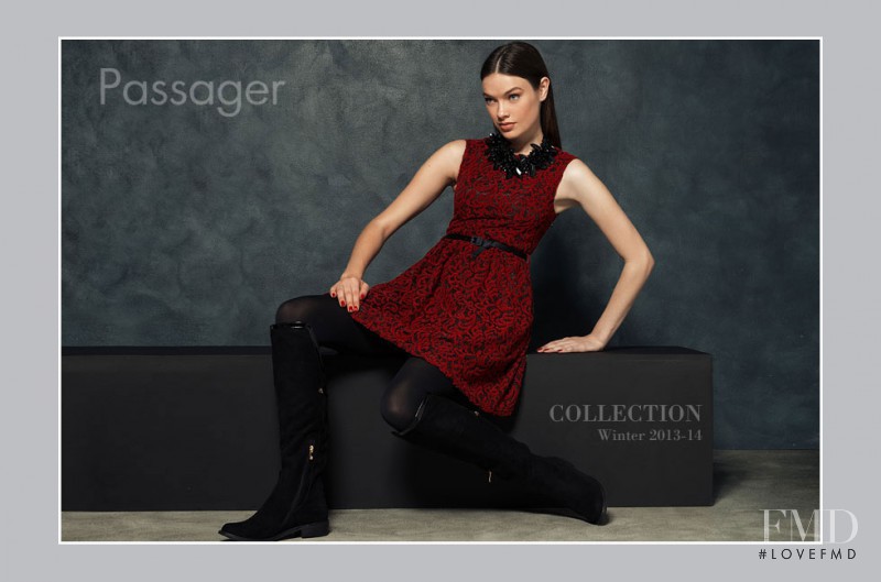 Marianna Eremenko featured in  the Passager lookbook for Autumn/Winter 2013