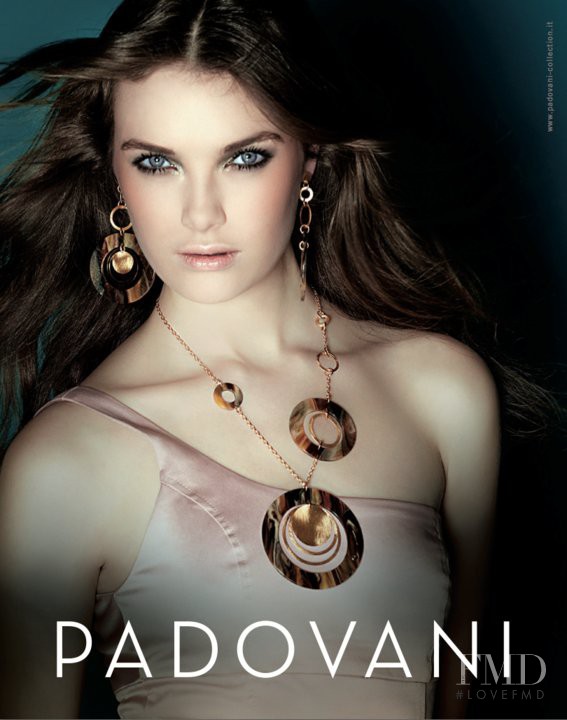 Marianna Eremenko featured in  the Padovani Collection advertisement for Spring/Summer 2014