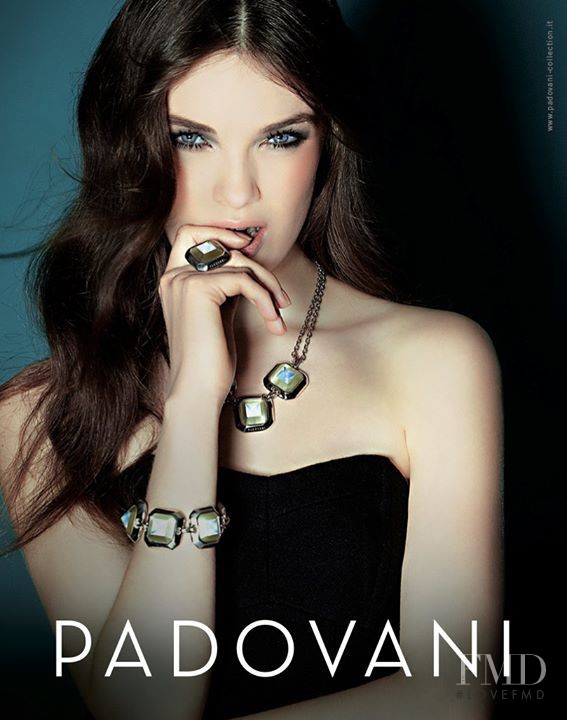 Marianna Eremenko featured in  the Padovani Collection advertisement for Spring/Summer 2014