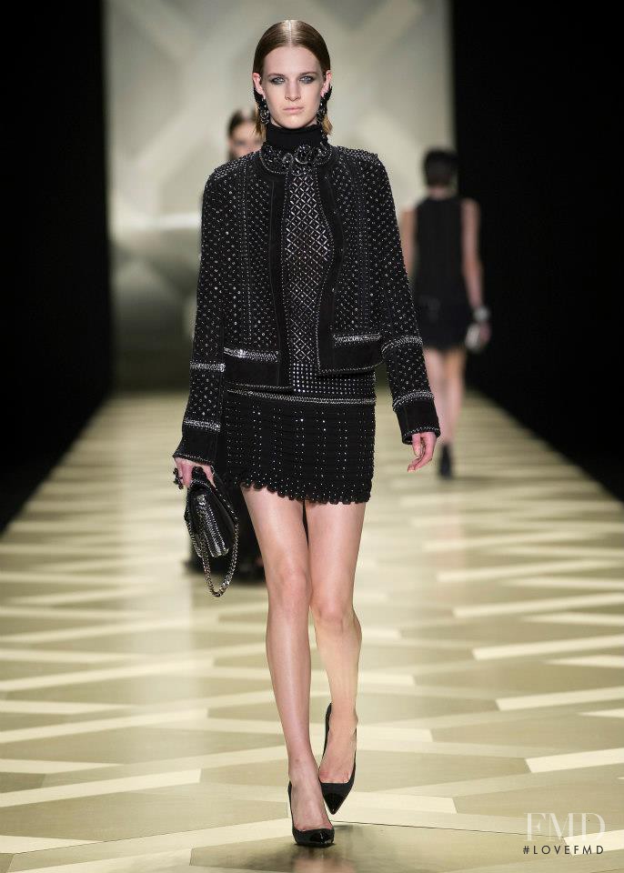 Ashleigh Good featured in  the Roberto Cavalli fashion show for Autumn/Winter 2013