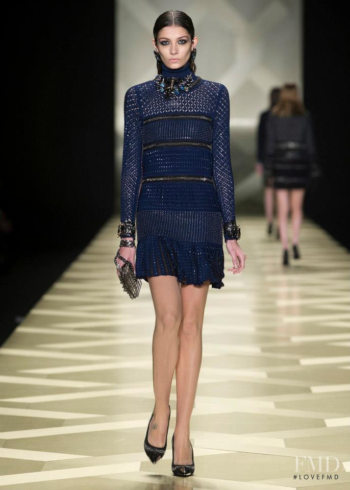 Muriel Beal featured in  the Roberto Cavalli fashion show for Autumn/Winter 2013