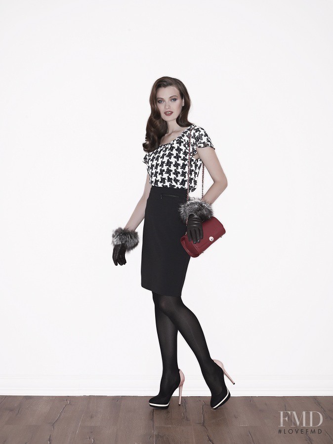 Marianna Eremenko featured in  the NaraMaxx lookbook for Autumn/Winter 2012