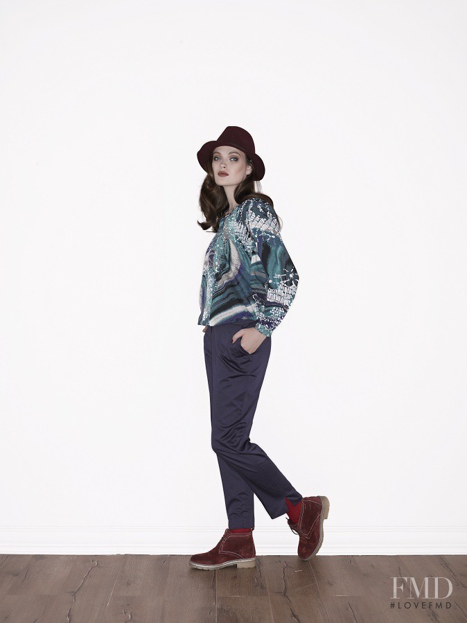 Marianna Eremenko featured in  the NaraMaxx lookbook for Autumn/Winter 2012