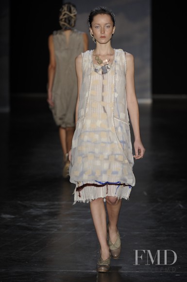 Andressa Fontana featured in  the Fernanda Yamamoto fashion show for Spring/Summer 2011