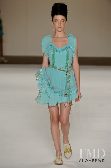 Andressa Fontana featured in  the Isabela Capeto fashion show for Spring/Summer 2011