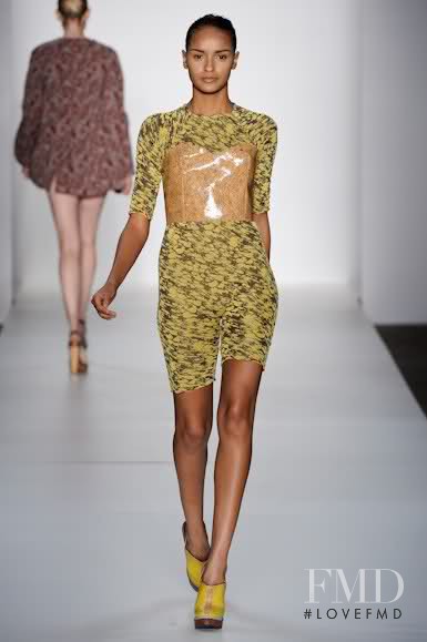 Gracie Carvalho featured in  the Lucas Nascimento fashion show for Spring/Summer 2011