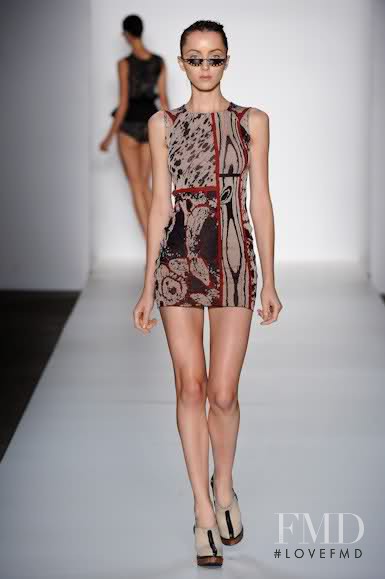 Andressa Fontana featured in  the Lucas Nascimento fashion show for Spring/Summer 2011