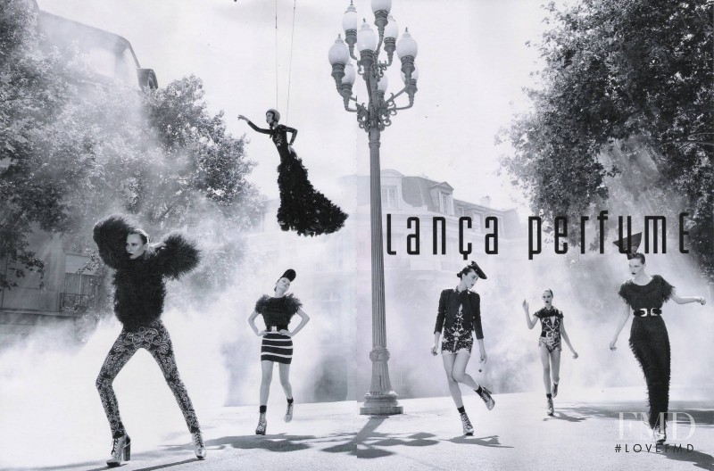 Alicia Kuczman featured in  the Lanca Perfume advertisement for Autumn/Winter 2012