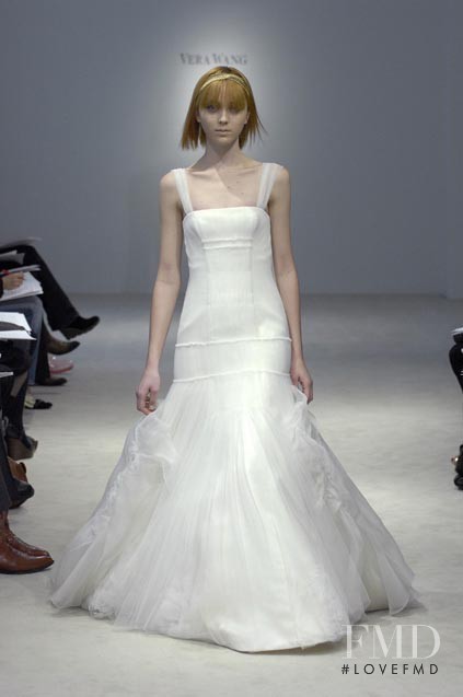 Andressa Fontana featured in  the Vera Wang Bridal House fashion show for Autumn/Winter 2007