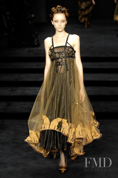 Andressa Fontana featured in  the Lino Villaventura fashion show for Autumn/Winter 2008