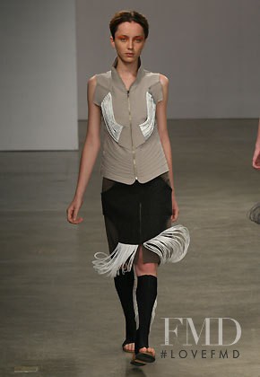 Andressa Fontana featured in  the Jefferson Kulig fashion show for Autumn/Winter 2008