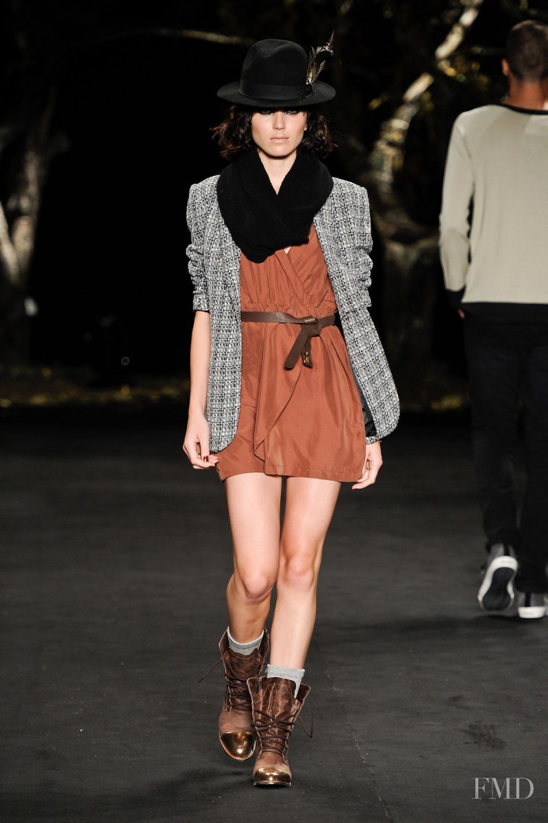 Andressa Fontana featured in  the Auslï¿½nder fashion show for Autumn/Winter 2012