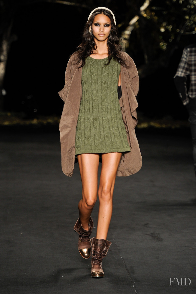 Lais Ribeiro featured in  the Auslï¿½nder fashion show for Autumn/Winter 2012
