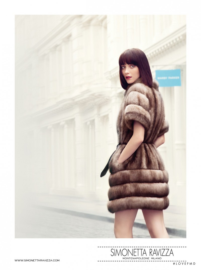 Andressa Fontana featured in  the Simonetta Ravizza advertisement for Autumn/Winter 2013
