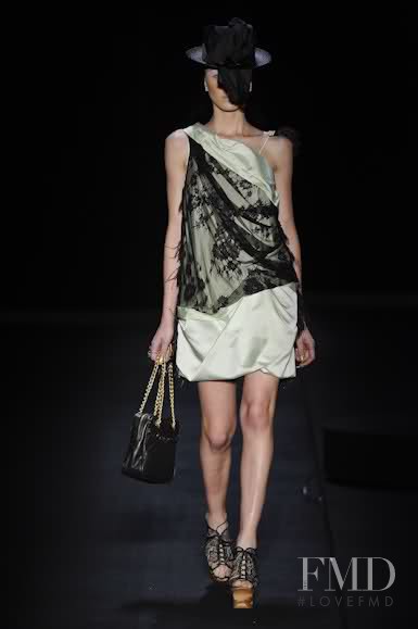 Andressa Fontana featured in  the Fause Haten FH for Fause Haten fashion show for Spring/Summer 2011