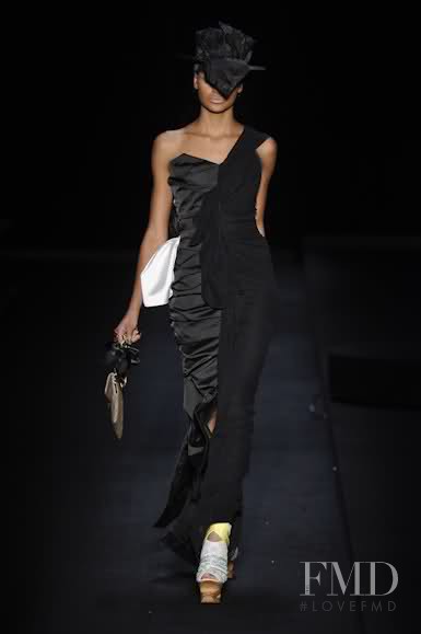 Gracie Carvalho featured in  the Fause Haten FH for Fause Haten fashion show for Spring/Summer 2011